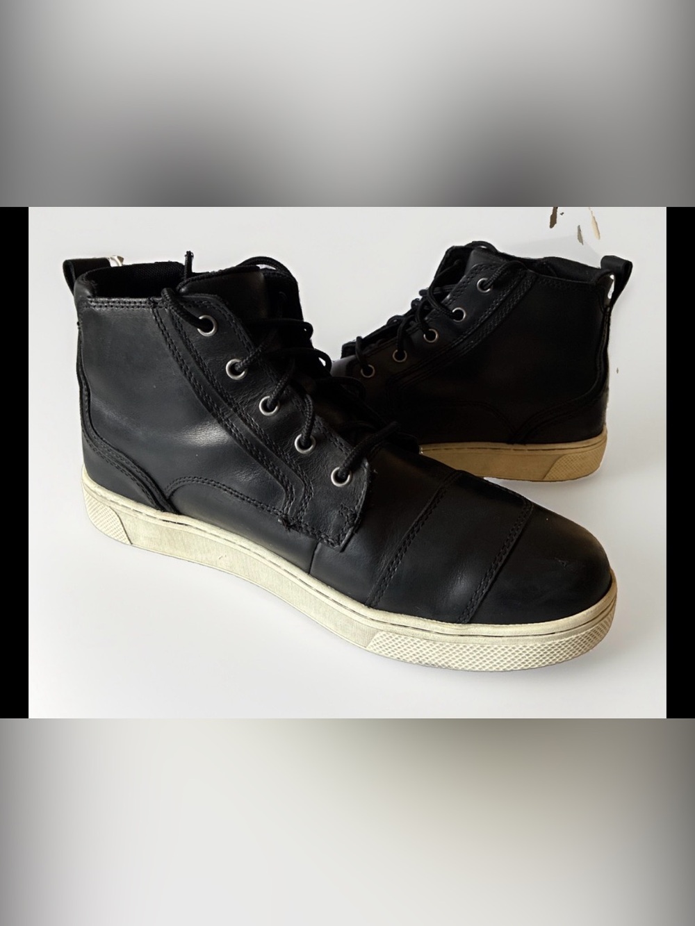 Harley Davidson Bateman Ankle Pro Riding Lace Up Shoes Black D93728 Men's Sz 11